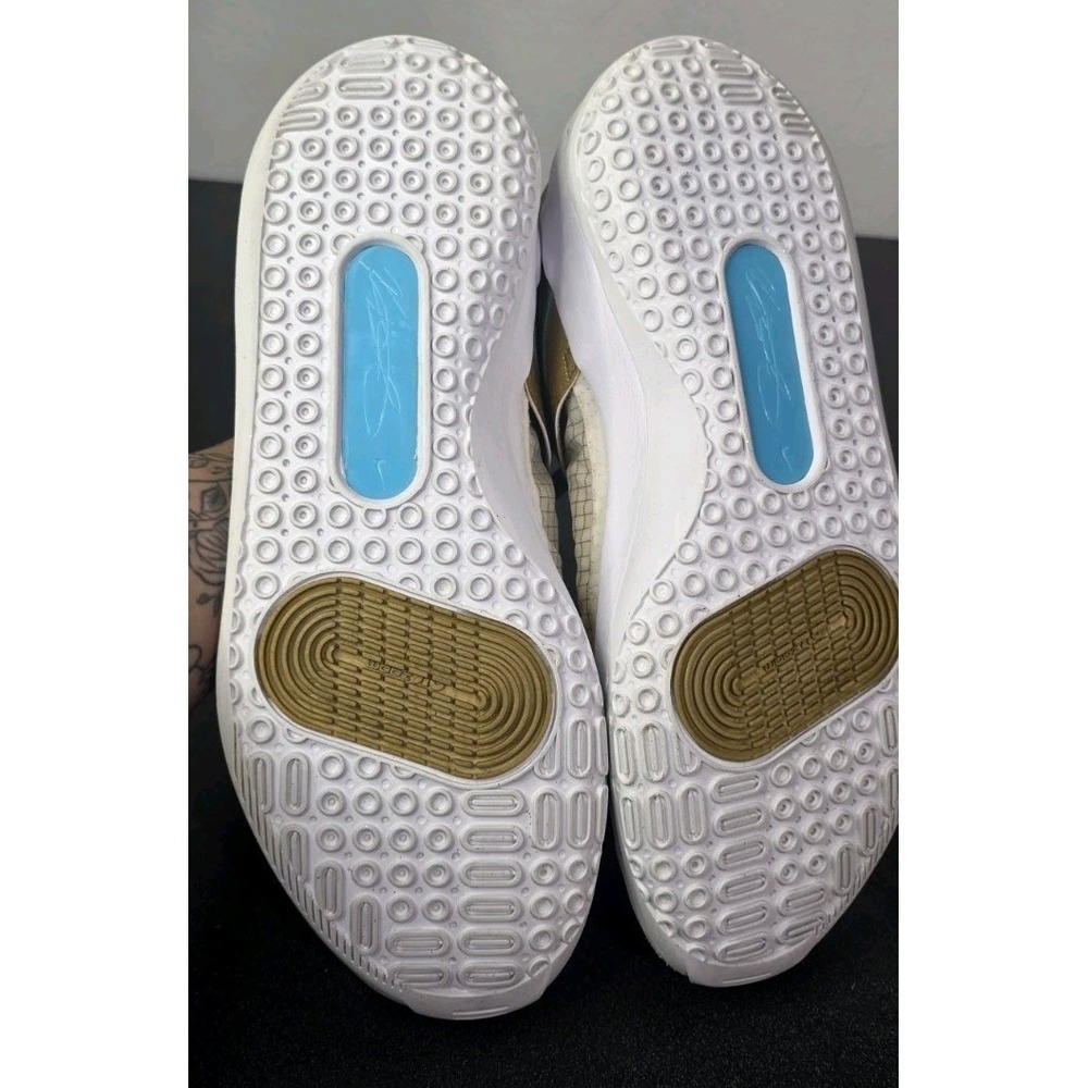 Nike Zoom KD 13 EYBL White Gold Aqua Men 14 Basketball Sneakers DA0895-102 - Picture 6 of 8